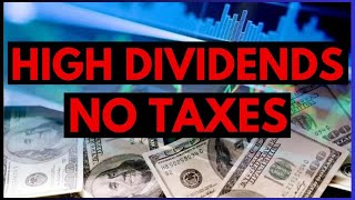 TaxFree High Yield Dividends You Cant Ignore [upl. by Ecnarrot345]