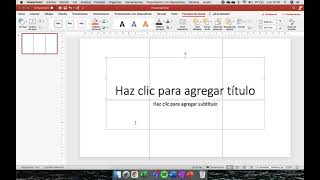 Como hacer un tríptico en Power Point sin plantilla [upl. by Artima]