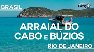 ARRAIAL do CABO e BÚZIOS  RIO DE JANEIRO  BRASIL  Série Viaje Comigo [upl. by Bathulda92]