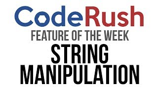 CodeRush FotW String Manipulation [upl. by Liddy]