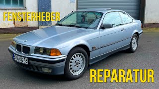 BMW E36 FENSTERHEBER REPARATUR LOWBUDGET EDITION  UPDATE [upl. by Sutelc]