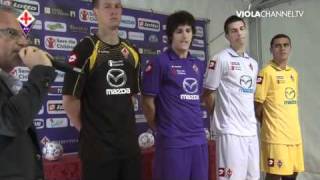 Presentazione maglie Fiorentina 20112012 a Cortina [upl. by Leontyne]