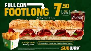 Disfruta del delicioso Full con Footlong [upl. by Annhoj]