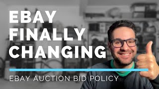 Huge News for eBay Sellers Who Use Auctions  eBay Bid Retraction Policy Update [upl. by Ena]