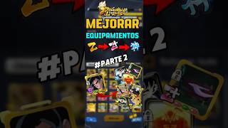 📈como SUBIR tus EQUIPAMIENTOS Z🤑parte 2  DRAGON BALL LEGENDS dragonballlegends fyp dbz [upl. by Island]