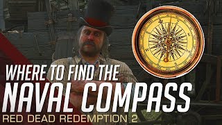 Red Dead Redemption 2  Where To Find The Naval Compass Camp Item Request  Pearson [upl. by Pogue727]