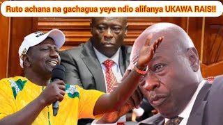 quotRUTO ACHANA NA GACHAGUA YEYE NDIO ALIFANYA UKAWA RAIS quotJASUBA WARNS RUTO [upl. by Aytnahs]