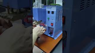 Dual point Pneumatic Spot Welder for battery assembly application [upl. by Nellaf657]