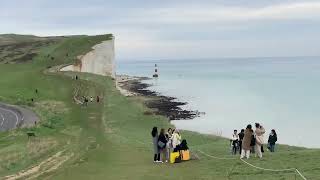 Beachy Head And Belle Tout Cliffs Eastbourne East Sussex England UK 🇬🇧 [upl. by Kaitlynn]