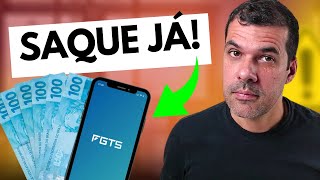 SAQUE ANIVERSÃRIO COMO ACESSAR IMEDIATAMENTE SEU DINHEIRO RETIDO NO FGTS [upl. by Pearlman]