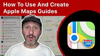 How To Use And Create Apple Maps Guides [upl. by Cassella616]