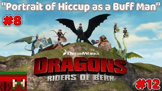 Dragons Riders Of Berk EP8 Portrait of Hiccup As a Buff Young Man TV Review 2012 Ninja Reviews [upl. by Novert]