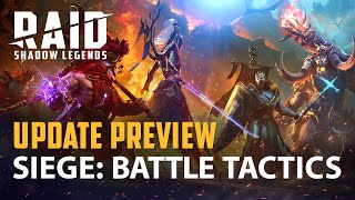 RAID Shadow Legends  Siege Battle Tactics [upl. by Danyelle]