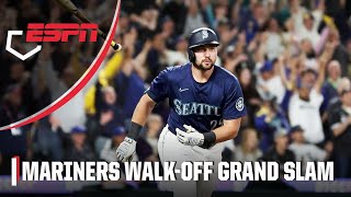 CAL RALEIGH GRAND SLAM COMPLETES MASSIVE MARINERS COMEBACK 🔥  MLB on ESPN [upl. by Luane]