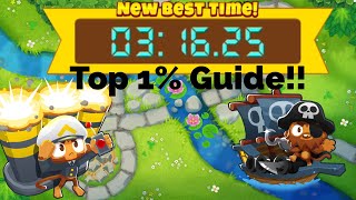 Btd6 Race “Speaking in Fives” in 31625 Top 1 Guide [upl. by Willamina]