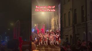 European city of Christmas Parade waterford [upl. by Greenquist]