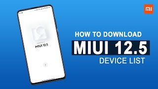 How To Download MIUI 125 [upl. by Pfaff180]