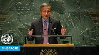 🇸🇬 Singapore  Foreign Minister Addresses United Nations General Debate 79th Session  UNGA [upl. by Nywloc875]