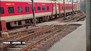 😮Rajdhani Express🔥Full Speed 140kmhrs😮😮 Watch Video😮 subscribe [upl. by Enrique]