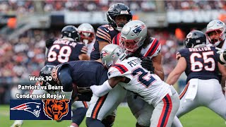 Patriots vs Bears Condensed Replay  Week 10 [upl. by Massingill]