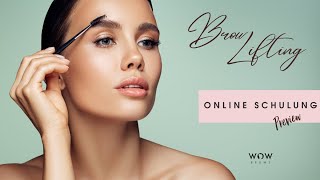 Brow Lifting Online Schulung  Preview [upl. by Yanrahc930]