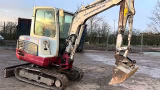 2014 Takeuchi TB228 Mini Digger Entered into Auction [upl. by Iaverne]