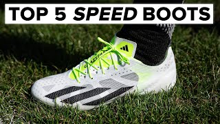 The 5 BEST speed boots in 2023 [upl. by Lledor]