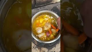 healing store winter soup  yemek bushcraft doğa camping kamp mountains outdoorcooking [upl. by Yenaled]