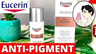 ❤️La Mejor CREMA DESPIGMENTANTE para ROSTRO 2024😱EUCERIN Anti  Pigment Crema de Día Review [upl. by Ynattir]