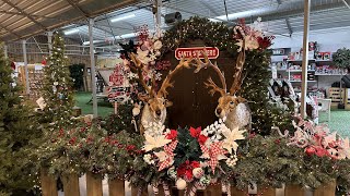 Festive Garden Centre  Woodthorpe Lincolnshire  Christmas 2023 [upl. by Irahk844]