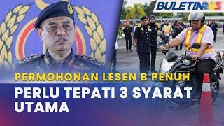 JPJ  Tiga Syarat Untuk Mohon Lesen B Penuh [upl. by Demetrius]