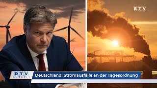 Stromausfälle an der Tagesordnung Deutsche Industrie kämpft mit wirtschaftlichen Schäden [upl. by Redmond727]