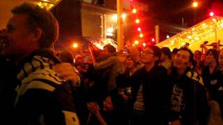 Crowd Reaction to All Blacks winning RWC 2011 [upl. by Iatnwahs]