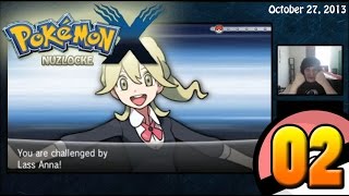 Pokémon X Nuzlocke  Episode 2 Livestream Archive [upl. by Eilraep]