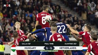 Hungary vs Netherlands 11 Highlights  Hongarije  Nederland Hoogtepunten  Nation League 2024 [upl. by Benito697]