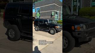 Knocking Hummer and Lorinser Mercedes Benz 380SEC hummer hummerh3 mercedes 380sec lorinser car [upl. by Esinereb]