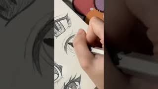 Lets draw eye song lyrics cover drawing draw drawingtutorial shorts viralvideo trending [upl. by Sral131]