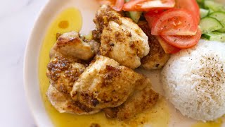 How to Make Garlic Infused Boneless Chicken Thighs 15 Minute Recipe [upl. by Ordway]