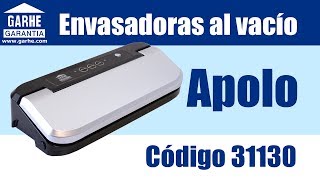 ENVASADORA AL VACIO APOLO VACUUM SEALER Ref 31130 [upl. by Noelani927]