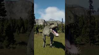 Indominus Rex Roar 🦖💥dinosaur indominusrex indominus irex jwe2 jurassicworld shorts fyp [upl. by Cheston64]