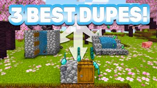 3 WORKING WAYS TO DUPLICATE ITEMS IN 2024  Minecraft Bedrock 12051 [upl. by Ycniuqal800]