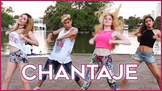 CHANTAJE  Shakira ft Maluma  Coreografia con Lyna  A bailar con Maga [upl. by Jimmie]