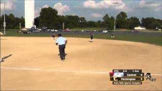 Farmington Knights Softball vs Central Rebels 9315 [upl. by Gris]