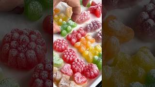 Resepi 2 bahan… Frozen Gummy🧊 frozengummybears frozengummy gummy gummybear easyrecipe [upl. by Rosmunda]