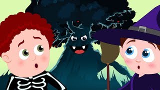 Halloween Tree  Schoolies Videos For Children by Kids Channel [upl. by Heimer]