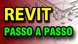 Revit 047  Criando uma escada em L [upl. by Lairea]