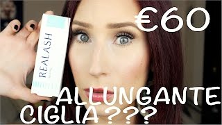 €60 Allungante Ciglia   Recensione Realash [upl. by Munsey931]