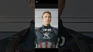 Captain America vs Iron Man Comparison Shorts marvel [upl. by Sirob]