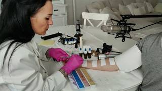 Allergy Checks amp Tests  Special Skin Examinations On The Arm ASMR [upl. by Myrta45]