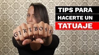 Tatuajes para Hombres  10 Tips para Hacerte un Tatuaje [upl. by Cutlip]